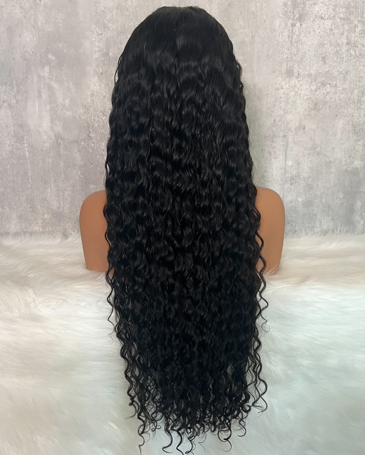 Water  Wave 13x4 thin transparent Lace Frontal Wig – 250% Density Human Hair