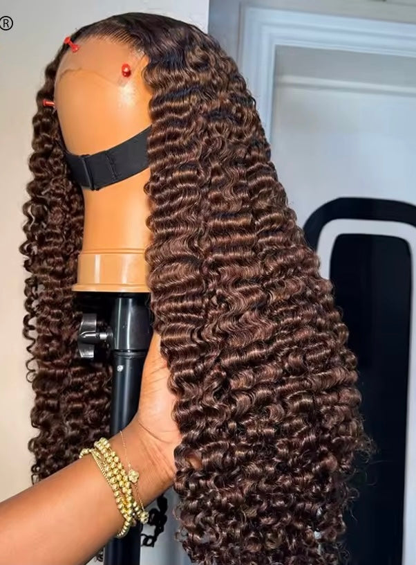 Burmese Curly 5x5 Closure Wig – Double Drawn Human Hair