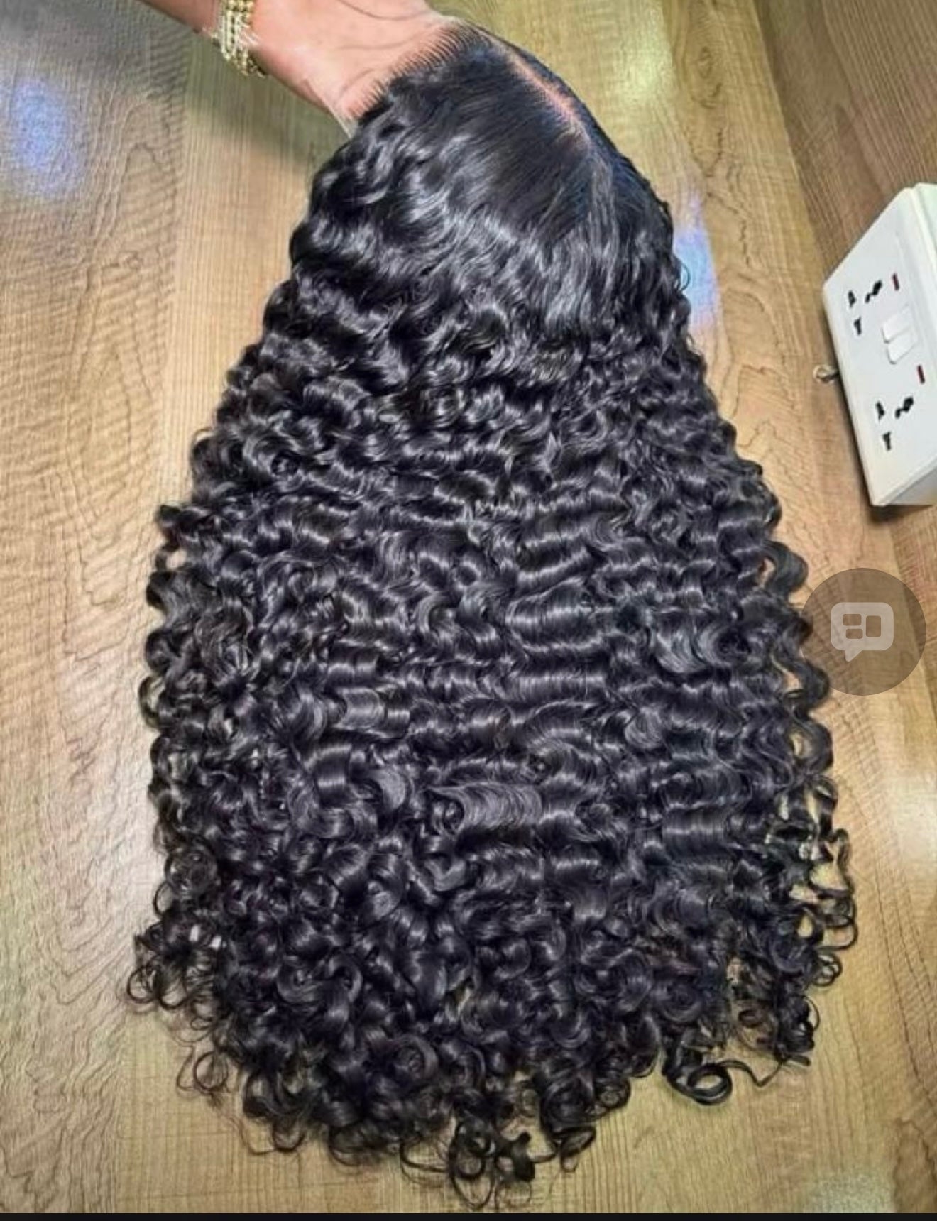 Burmese Curly 5x5 Closure Wig – Double Drawn Human Hair