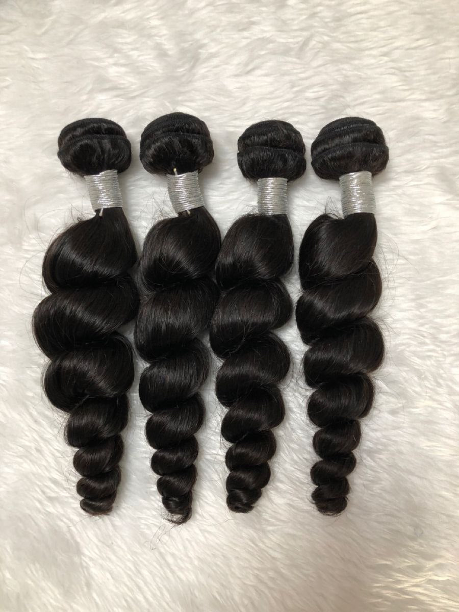 Loose Wave Virgin Human Hair Bundles – 95g